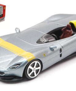 BBURAGO BU36046 FERRARI MONZA SP1 SILVER 1:43 Modellino
