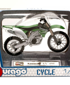 BBURAGO BU51045 KAWASAKI KX 450F 2010 1:18 Modellino