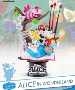 BEAST KINGDOM D-SELECT ALICE IN WONDERLAND DIORAMA STATUA