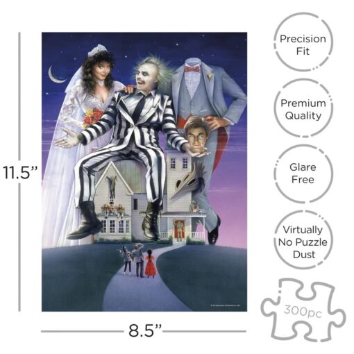 Beetlejuice Vhs 300 Pezzi Puzzle Puzzle Aquarius Ent