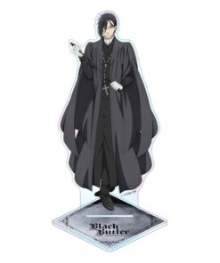 Black Butler Acrylic Stand Sebastian Holographic 14 Cm Sakami Merchandise