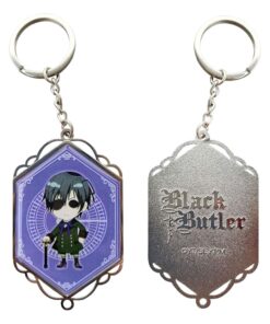 Black Butler Pvc Portachiavi Ciel Motive B Sakami Merchandise