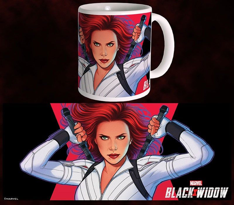 Black Widow Movie Tazza white Widow Semic