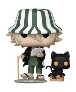 Bleach Pop! Animation Figure in Vinile Kisuke Urahara & Yoruichi 9 Cm Funko