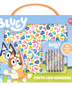 Bluey Paint Con Numbers Cartella Moose