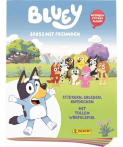 Bluey Spaß Mit Freunden Sticker Collection Album *German Version* Panini