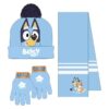 Bluey Winter Set Scalda Collo Cappello Guanti Cerdà