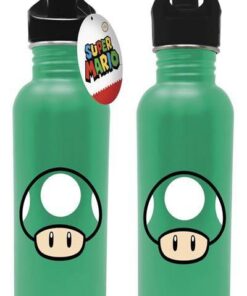 BORRACCIA METAL SUPER MARIO FUNGO VERDE - GADGET