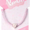 BRACCIALETTO BARBIE PERLE ROSA E CUORE BARBIE - ACCESSORI