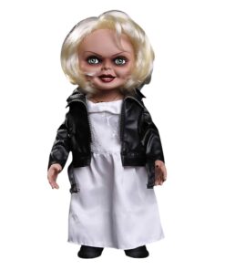 Bride Of Chucky Action Figura Bambola Parlante Tiffany 38cm Mezco Scatola Rovinata
