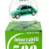Brumm BR004-02 Fiat 500D (1960) verde cromo John Green CHRISTMAS 2007 Ball Intoccabili 1:43 Modellino