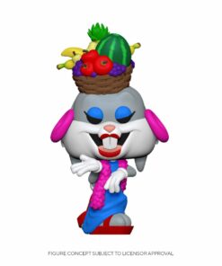 Bugs Bunny 80th Anniversary Pop! Animation Vinile Figura Bugs In Fruit Cappello 9 Cm Funko