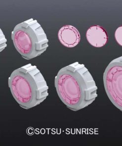 BUILDERS PARTS HD MS SIGHT LENS PINK Model Kit Bandai Model Kit Gunpla