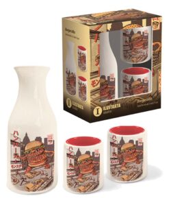 BURGERZILLA-SAKE SET ACCESSORI CUCINA PYRAMID INTERNATIONAL