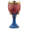 Calice Decorativo Artiglio e Scaglie di Drago 17 Cm