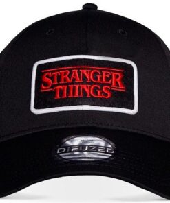 CAP STRANGER THINGS LOGO PATCH TV SERIES - ABBIGLIAMENTO
