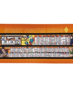 Capcom Fighting Collection 2 Tappetino Per Mouse Street Fighter Alpha 3 Upper 30 X 60 Cm Capcom