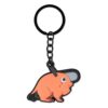 Chainsaw Man Rubber Portachiavi Pochita Sitting Difuzed