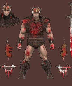 Conan The Barbarian Action Figura Blood-Soaked Pit Fighter Conan 17 Cm Super 7