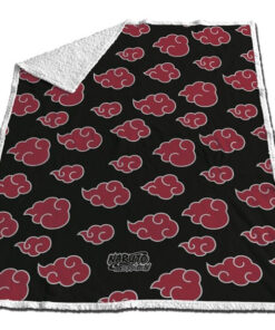 COPERTA SHERPA NARUTO LOGO AKATSUKI ANIME - ACCESSORI