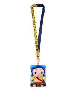 Coraline Lanyard Coraline Con Pouch Porta Carte Con Figure Int.