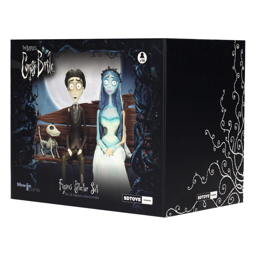 Corpse Bride Regalo Set Figura & Portachiavi Victor & Emily Sd Toys