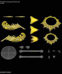 CUSTOMIZE EFFECT ACTION IMAGE YELLOW MODEL KIT BANDAI MODEL KIT