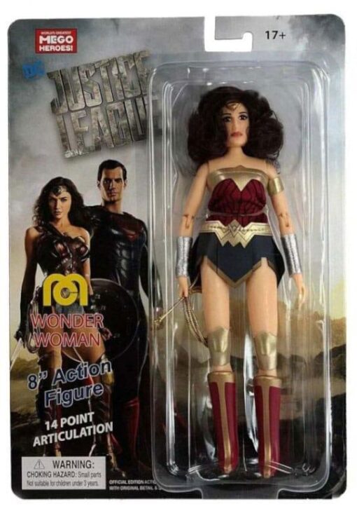Dc Comics Action Figure Wonder Woman (Gal Gadot) 20 Cm Mego