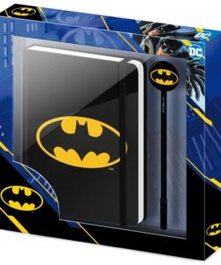 Dc Comics Batman Batsignal Diario + Pen Set Karactermania