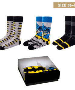 Dc Comics Batman Confezione da 3 Paia di Calzini (Size 36-41) Cerdà