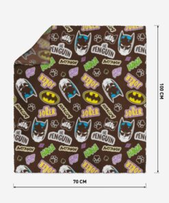 Dc Comics Batman Coperta per cane 70 x 100 cm For Fun Pets Cerdà