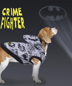 Dc Comics Batman Felpa vestito per Cane Taglia XXS For Fun Pets Cerdà