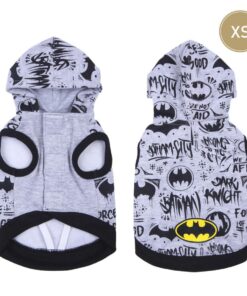 Dc Comics Batman Felpa vestito per cane XS For Fun Pets Cerdà