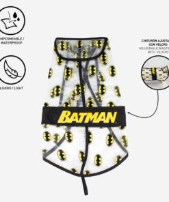 Dc Comics Batman Impermeabile per cane S For Fun Pets Cerdà
