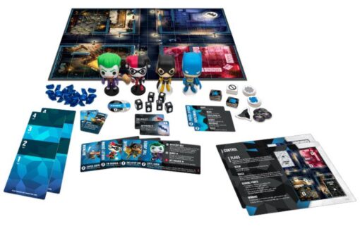 Dc Comics Funkoverse Gioco Da Tavolo 4 Character Base Set *french Version* Funko