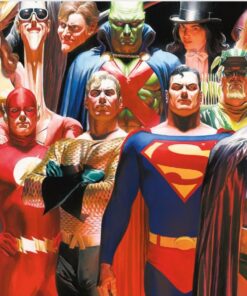 Dc Comics Poster Di Vetro Justice League 60 X 30 Cm Sd Toys