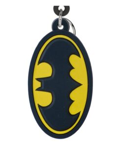 Dc Comics Soft Touch Portachiavi Batman Logo Con Figure Int.
