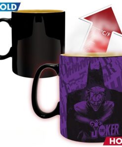 Dc Comics Tazza Termosensibile Batman e The Joker 460ml Abystyle