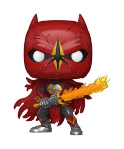 Dc Dark Multiverse Pop! Heroes Vinile Figures Saint Batman 9 Cm Funko