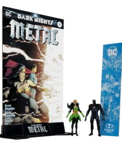 Dc Direct Page Punchers Action Figura 2-pack Batman Of Earth-44 & Batman Of Earth-11 (dark Nights: Metal) 8 Cm Mcfarlane Toys