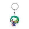 Dc Patchwork Pop! Vinile Portachiavi 4 Cm Joker  Funko