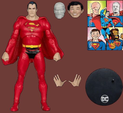 Dc Strange Lives Superman Platinum Edition Action Figura 17 Cm Mcfarlane Toys