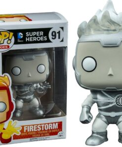 DC Super Heroes Funko POP Figura Firestorm Lanterna Bianca 9 cm scatola rovinata