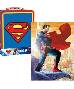 Dc Superman 500  Pezzi Puzzle & Fun Box Set Puzzle Aquarius Ent