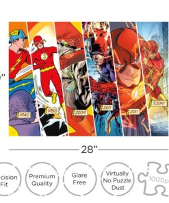Dc The Flash Timeline 1000 Pezzi Puzzle Puzzle Aquarius Ent