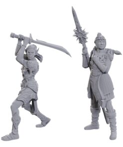 D&d Nolzur's Marvelous Miniatures Unpainted Miniature Lae'zel & Shadowheart Wizbambino