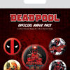 DEADPOOL (OUTTA THE WAY) BADGE PACK SPILLA PYRAMID INTERNATIONAL