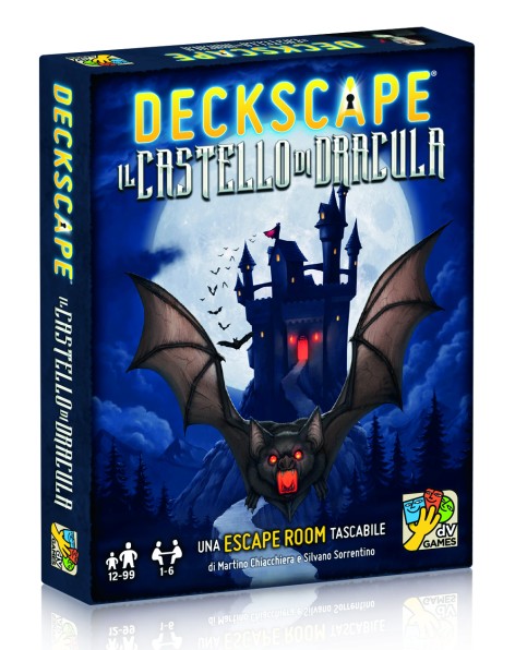 DECKSCAPE - IL CASTELLO DI DRACULA Gioco da Tavolo