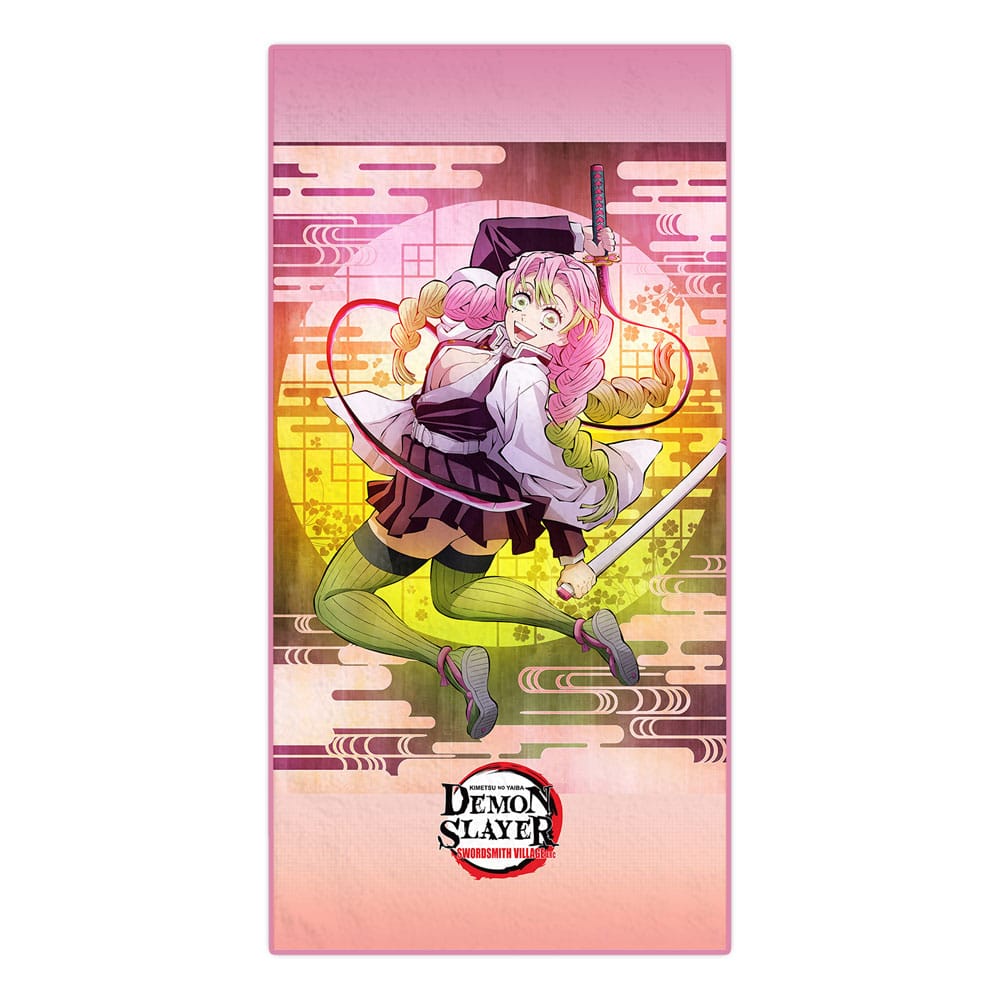 Demon Slayer: Kimetsu No Yaiba Asciugamano Mitsuri 150 X 75 Cm Sakami Merchandise