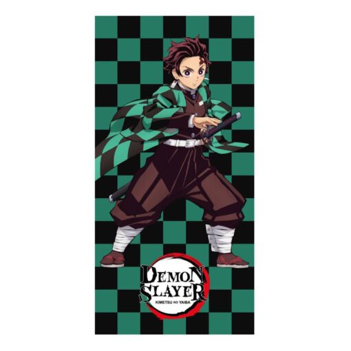 Demon Slayer: Kimetsu No Yaiba Asciugamano Tanjiro 70 X 140 Cm Cerdá